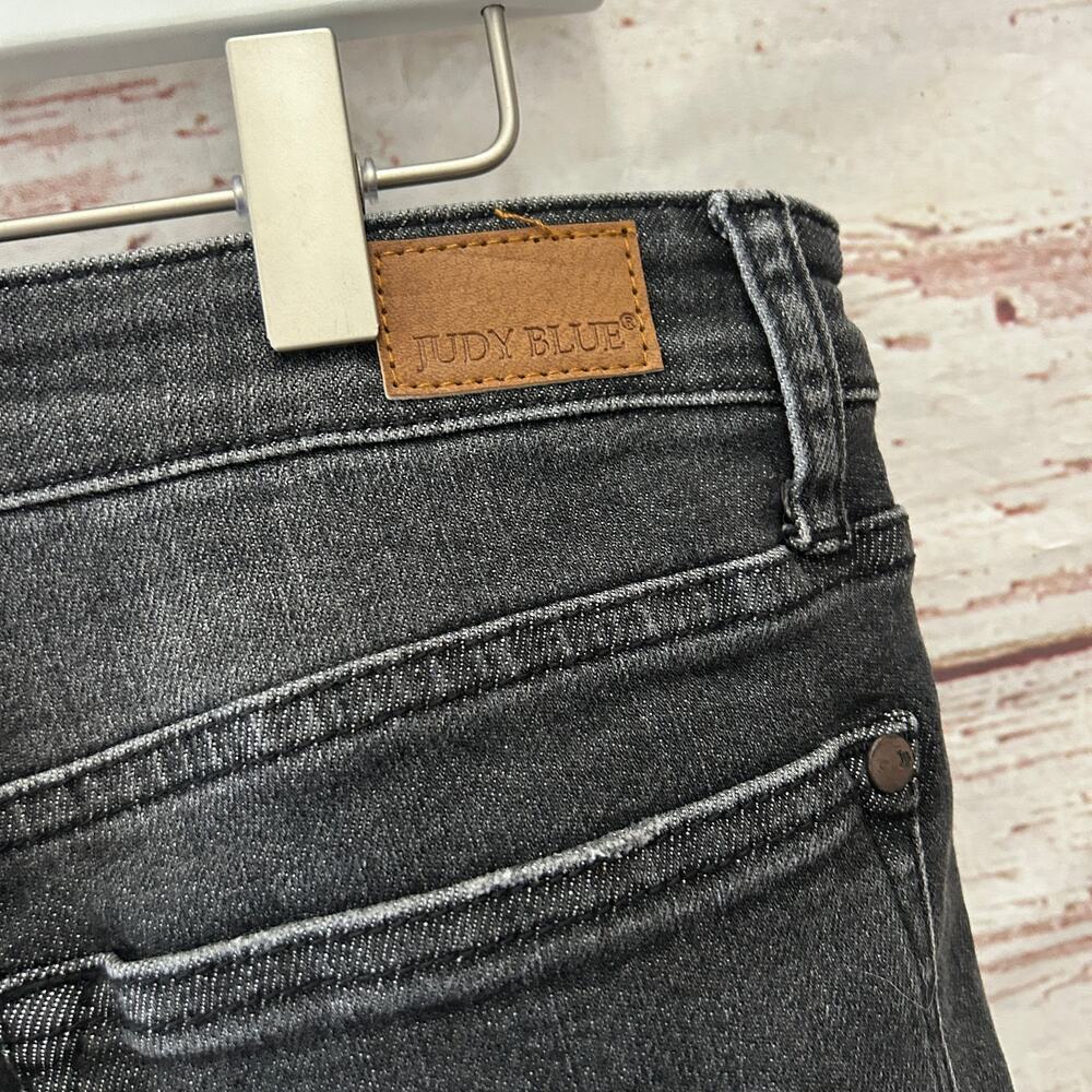 JUDY BLUE Skinny Fit Washed Black Jeans Sz 11 / 30 - Picture 4 of 4